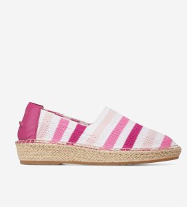 Alpargata Cole Haan Cloudfeel Mujer Fucsia Coral Rosas | 385042-HYK