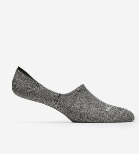 Calcetines Cole Haan Casuales Cushion Liner 2 Pack Hombre Negros Grises | 315492-NVI