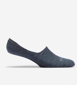 Calcetines Cole Haan Casuales Cushion Liner 2 Pack Hombre Azules Oscuro | 582761-CLM