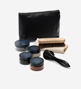 Leather & Shoe Care Cole Haan Mini Deluxe Travel Kit Mujer Multicolor | 673104-QGZ