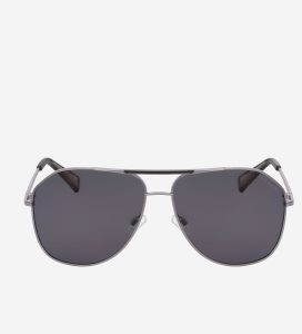 Lentes De Sol Cole Haan Classic Navigator Hombre Negros | 612790-DLT