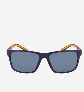 Lentes De Sol Cole Haan Deporte Rectangle Hombre Azul Marino | 371640-LQH