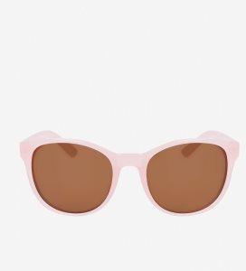 Lentes De Sol Cole Haan Rounded Square Mujer Rosas | 834261-EOS
