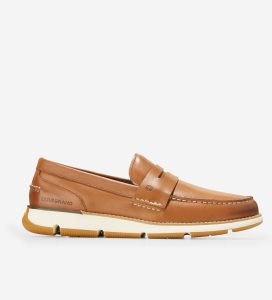 Loafers Cole Haan 4.ZERØGRAND Hombre Marrom Blancos | 658034-ZWV