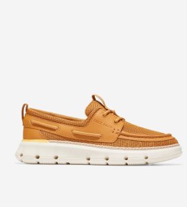 Loafers Cole Haan 4.ZERØGRAND Regatta Barco Mujer Azules | 178249-YKI