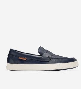 Loafers Cole Haan Nantucket Penny Hombre Azules | 835047-CXG