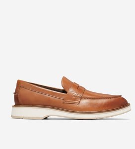 Loafers Cole Haan Osborn Grand Hombre Marrom | 236580-AUR