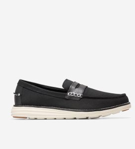 Loafers Cole Haan ØriginalGrand Lona Penny Hombre Negros | 672354-BPD