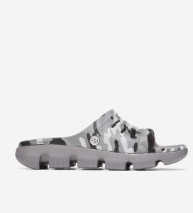 Sandalias Cole Haan 4.ZERØGRAND All-Day Chanclas Hombre Negros Titanium Camuflados | 850614-TFQ