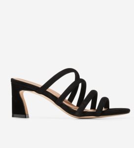 Sandalias Cole Haan Adella Mujer Negros | 294017-BDR