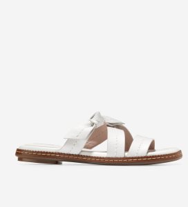 Sandalias Cole Haan Cloudfeel All-Day Chanclas Mujer Blancos | 146589-DZK
