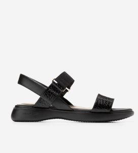 Sandalias Cole Haan Grand Ambition Carmel Mujer Negros | 735420-YBN
