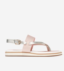 Sandalias Cole Haan Mandy Tanga Mujer Coral | 275436-EFG