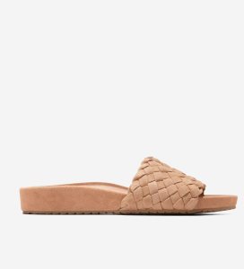 Sandalias Cole Haan Mojave Chanclas Mujer Rosas Marrom | 326150-PJF