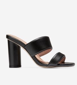 Sandalias Cole Haan Reina 2 Band Mujer Negros | 341682-LXF