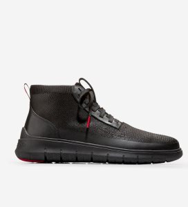 Tenis Cole Haan Generation ZERØGRAND High Top Hombre Negros Negros | 145730-VLO