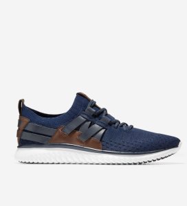 Tenis Cole Haan GrandMØtion Woven Hombre Azul Marino | 908274-CAJ