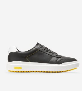 Tenis Cole Haan GrandPrØ AM Golf Mujer Negros | 613598-NSZ