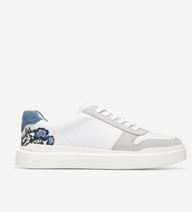 Tenis Cole Haan GrandPrØ Rally Court Mujer Blancos Blancos Blancos | 148972-DXR