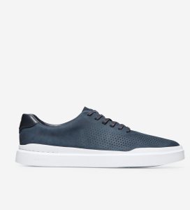 Tenis Cole Haan GrandPrØ Rally Laser Cut Hombre Azul Marino | 214037-ORB