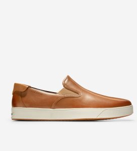 Tenis Cole Haan Nantucket Slip-On Hombre Marrom | 475692-SIN