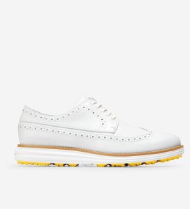Tenis Golf Cole Haan ØriginalGrand Hombre Blancos Blancos | 012839-RDA