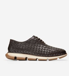 Zapatos Oxford Cole Haan 4.ZERØGRAND Hand-Woven Hombre Multicolor | 736421-GYR