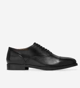 Zapatos Oxford Cole Haan Modern Classics Cap Puntera Hombre Negros | 731462-FRS