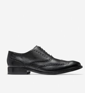 Zapatos Oxford Cole Haan Williams Wingtip Hombre Negros | 523649-GSX