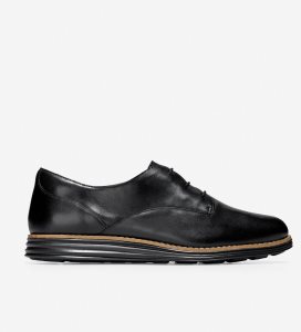 Zapatos Oxford Cole Haan ØriginalGrand Plain Mujer Negros | 529310-PZR