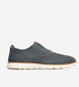 Zapatos Oxford Cole Haan ØriginalGrand Wingtip Hombre Blancos | 369810-SKR